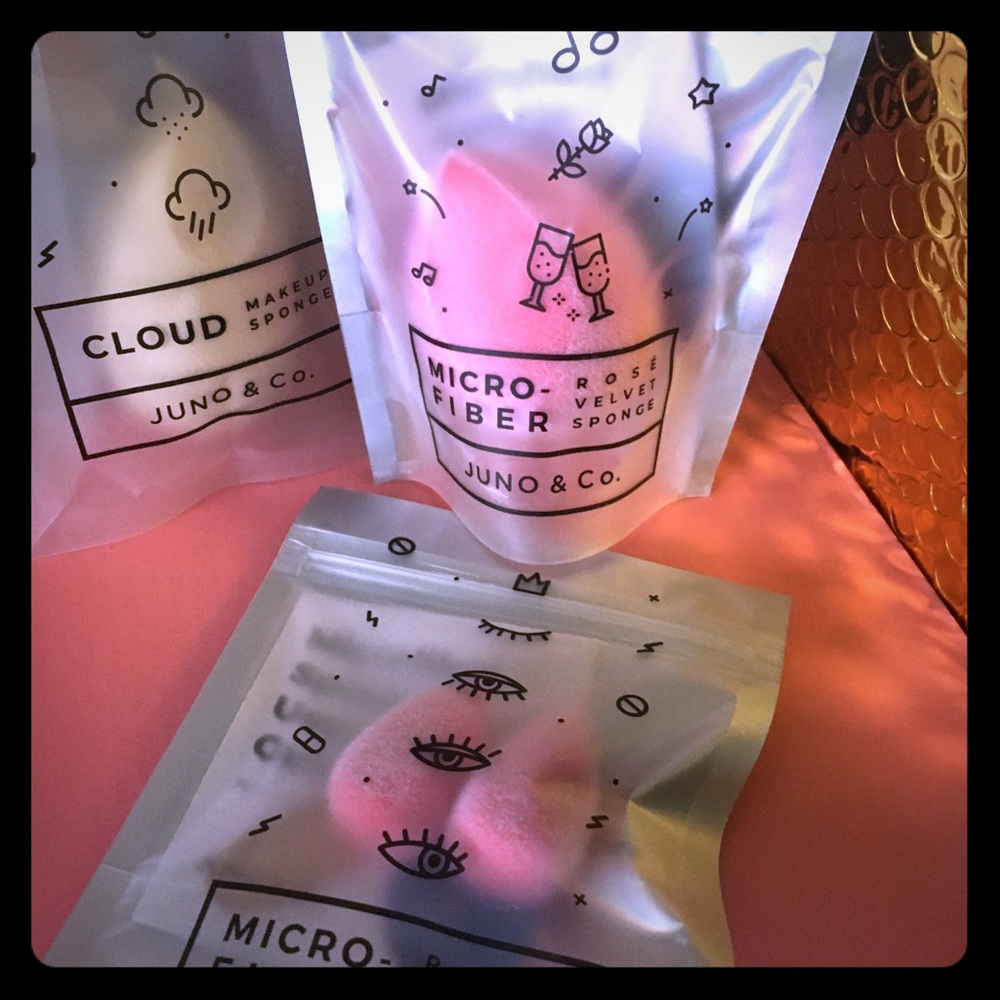 JUNO & Co ROSÉ Micro-Fiber Velvet/Mini/CloudSponge